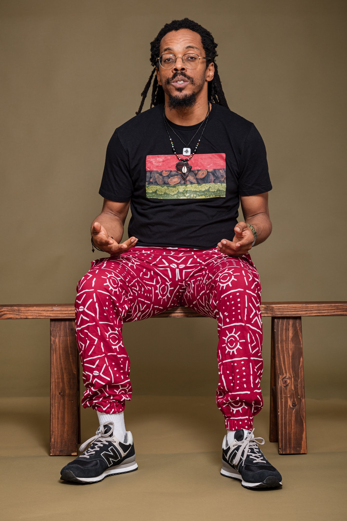 Watermelon Pan African Flag t-shirt