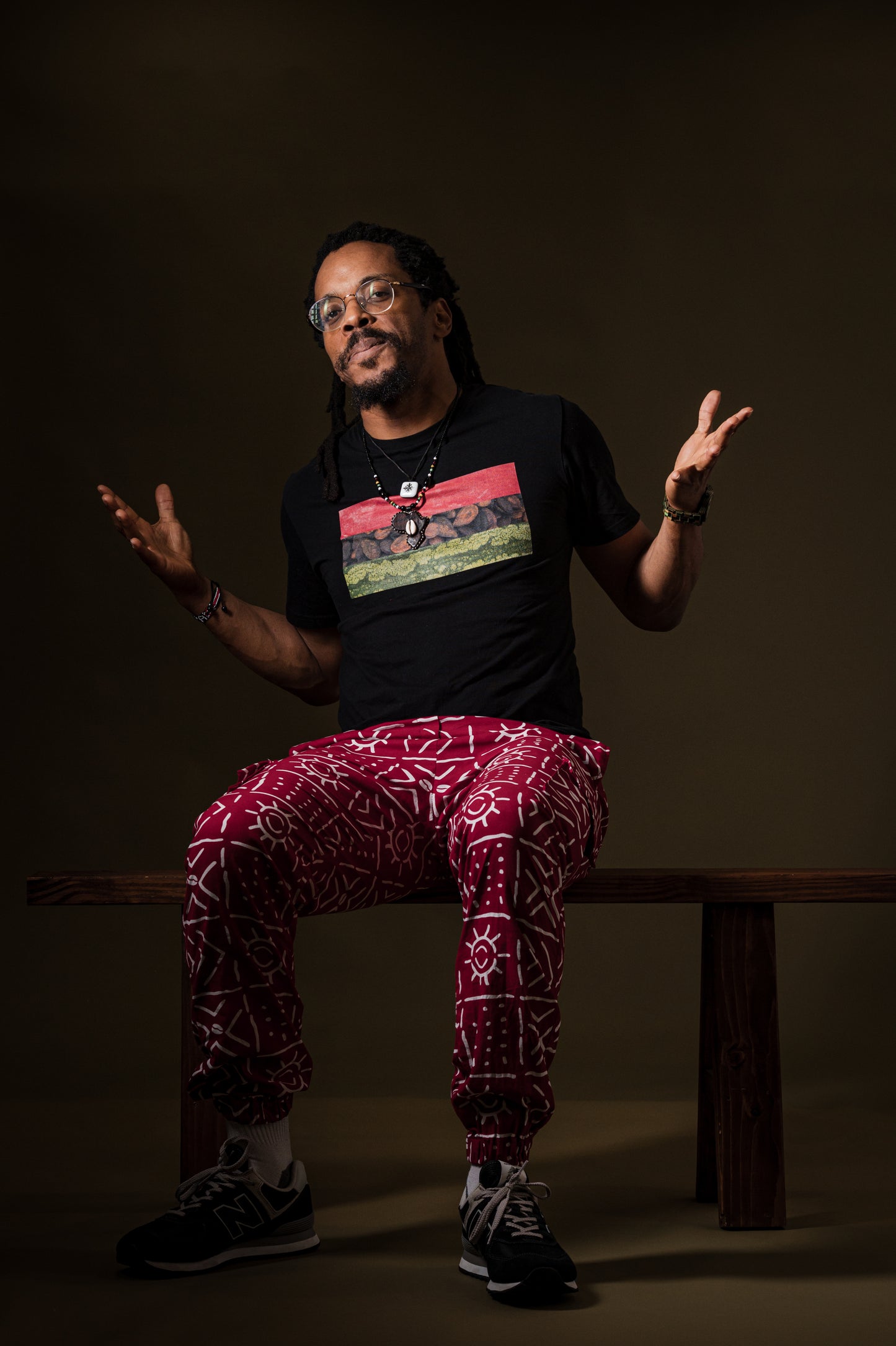 Watermelon Pan African Flag t-shirt