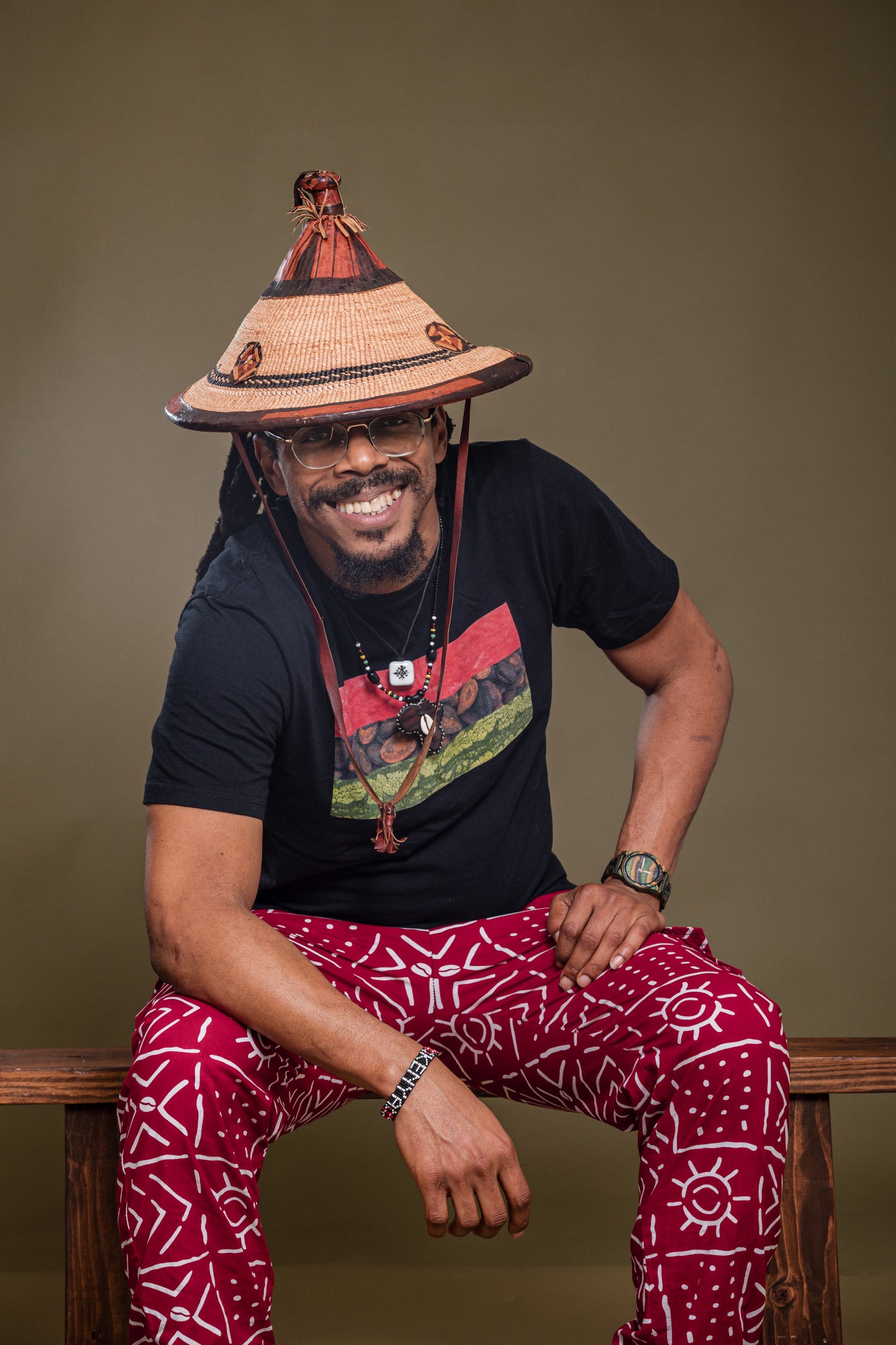 Watermelon Pan African Flag t-shirt