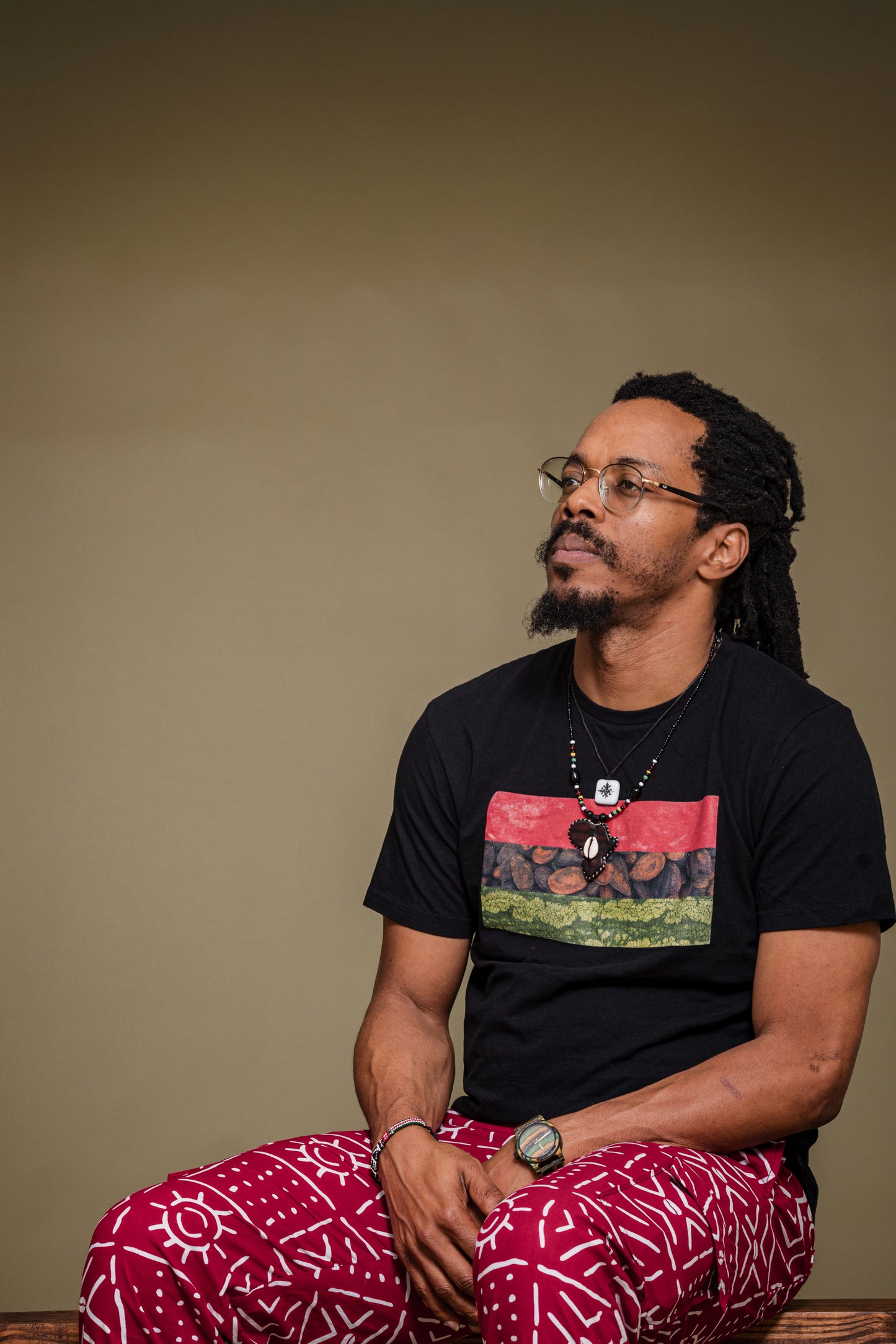 Watermelon Pan African Flag t-shirt