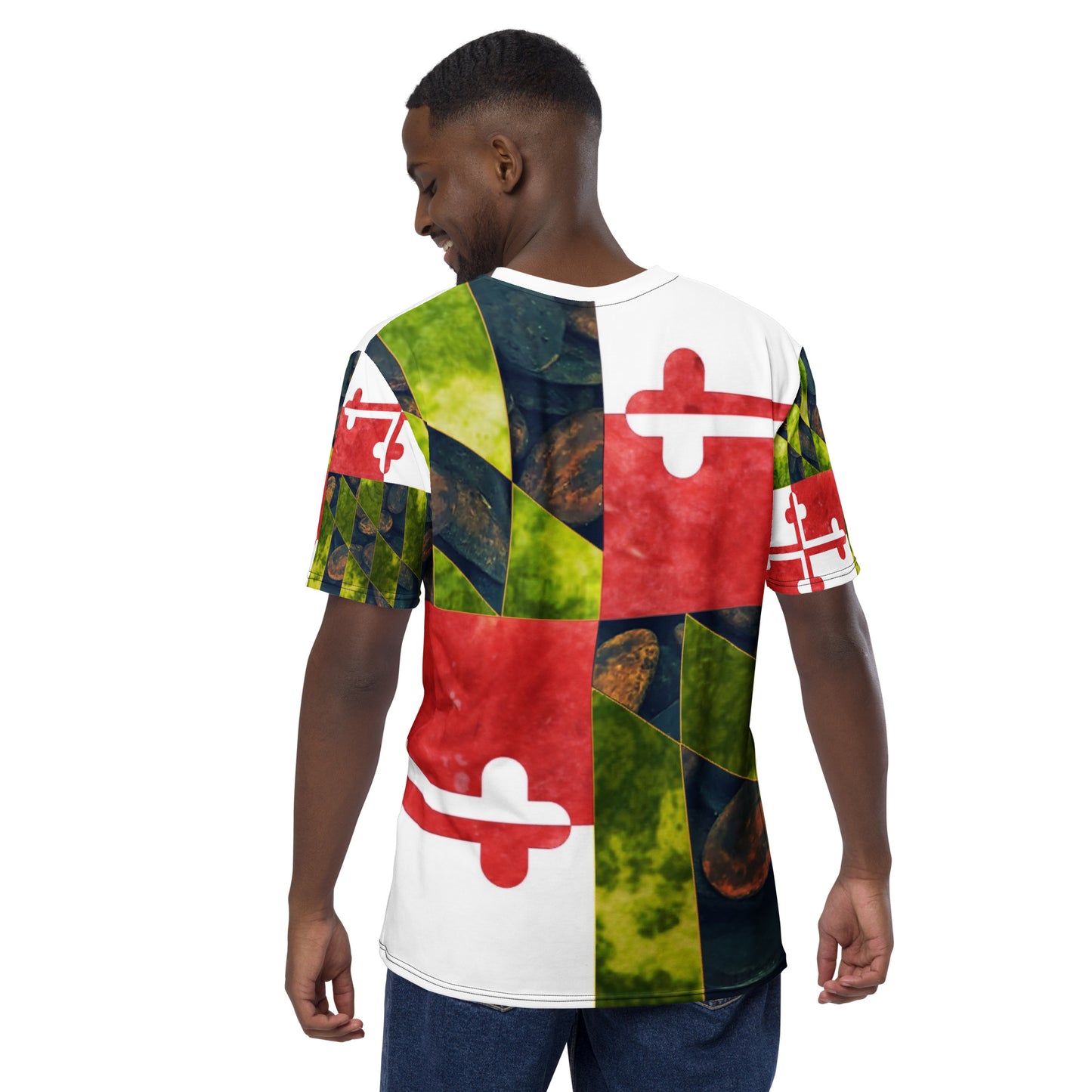 Men's Watermelon MD Flag all over t-shirt
