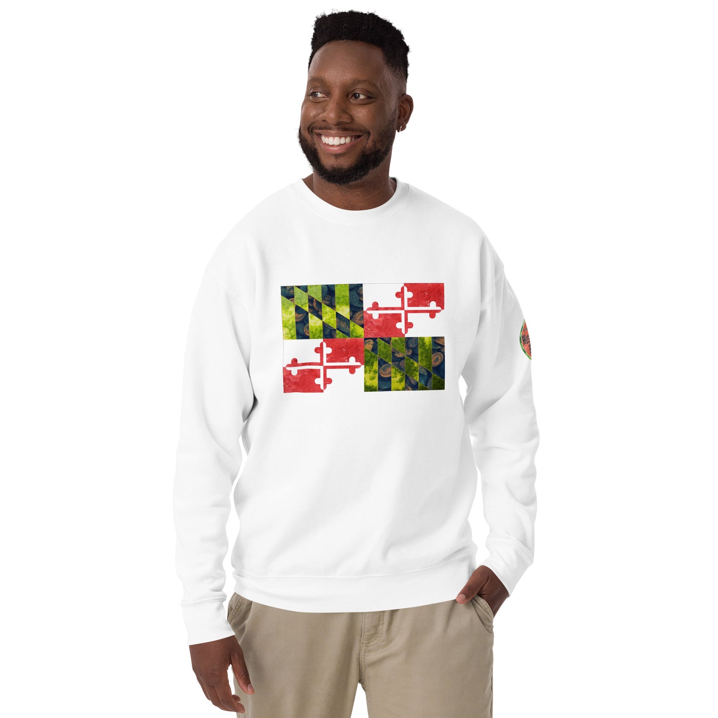 Watermelon MD Flag Premium Sweatshirt