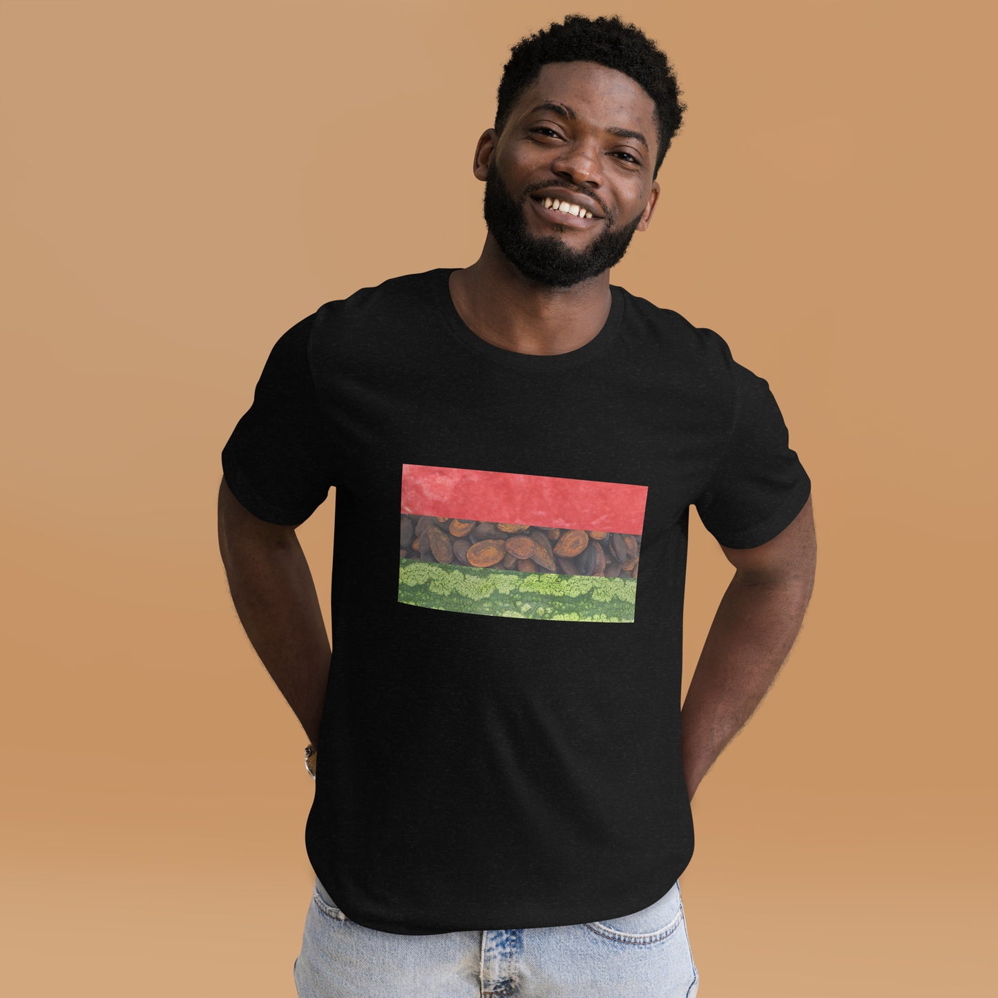 Watermelon Pan African Flag t-shirt