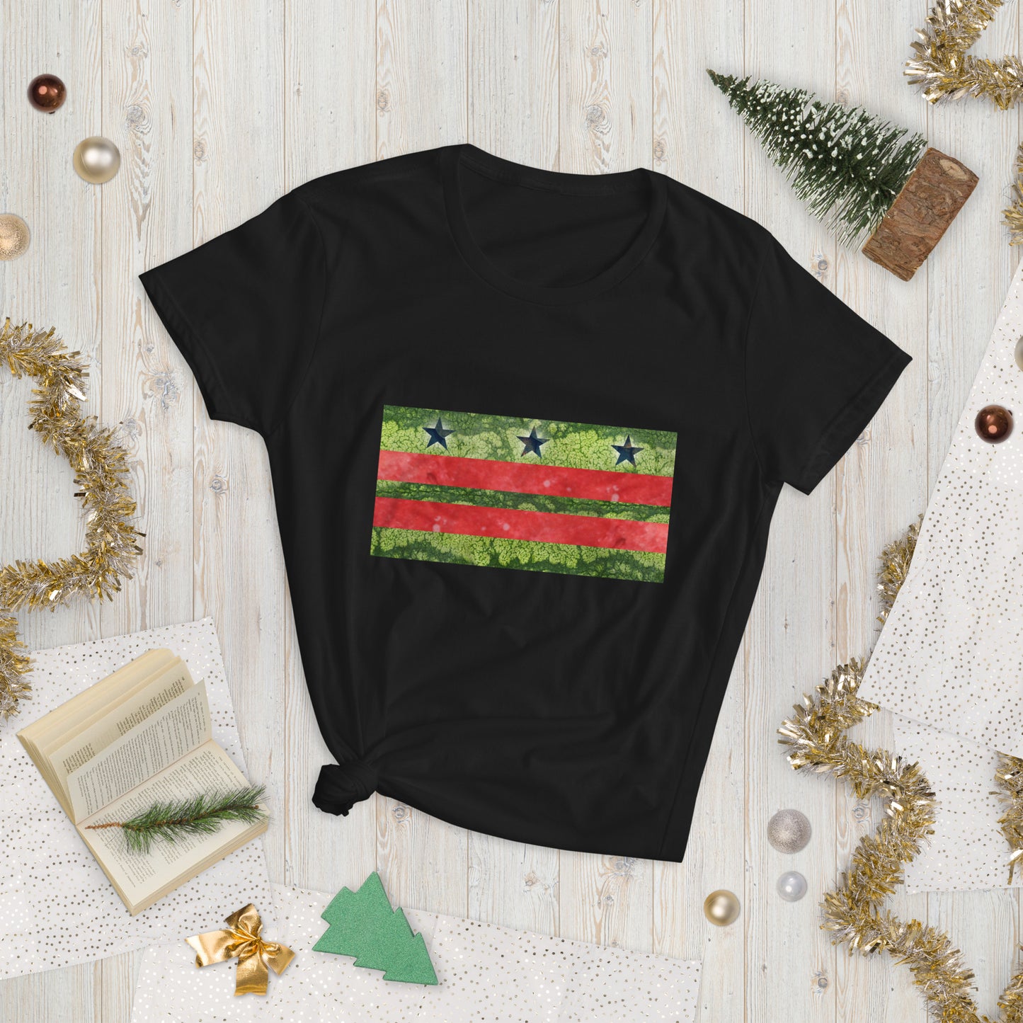 Watermelon DC Flag Women's t-shirt