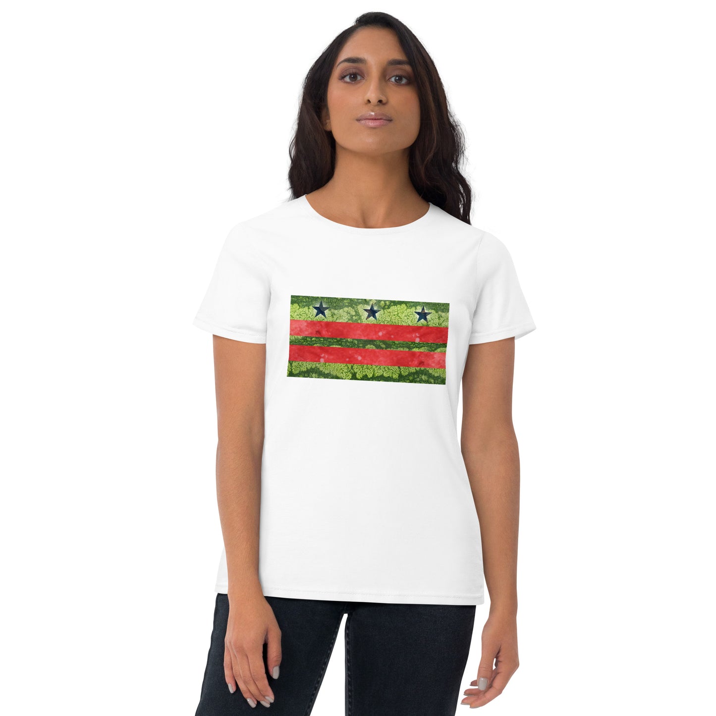 Watermelon DC Flag Women's t-shirt