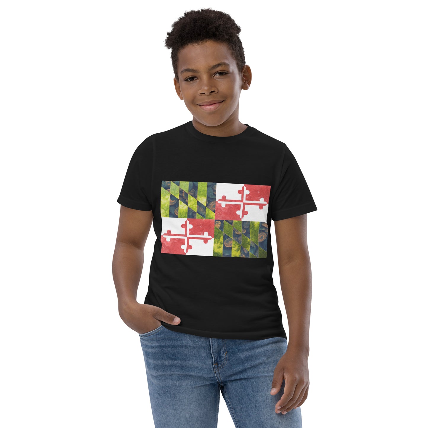 Watermelon MD Flag Youth jersey t-shirt