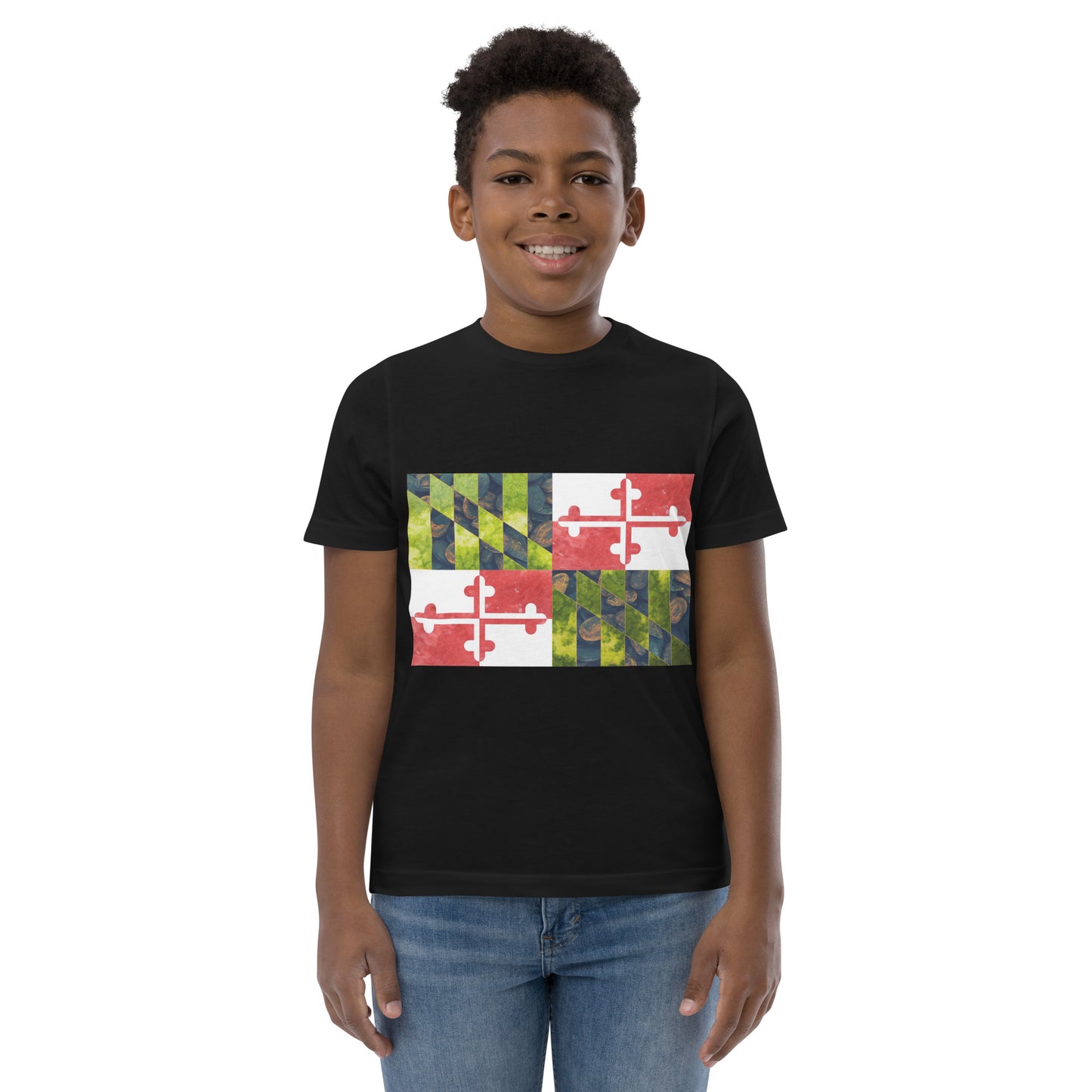 Watermelon MD Flag Youth jersey t-shirt