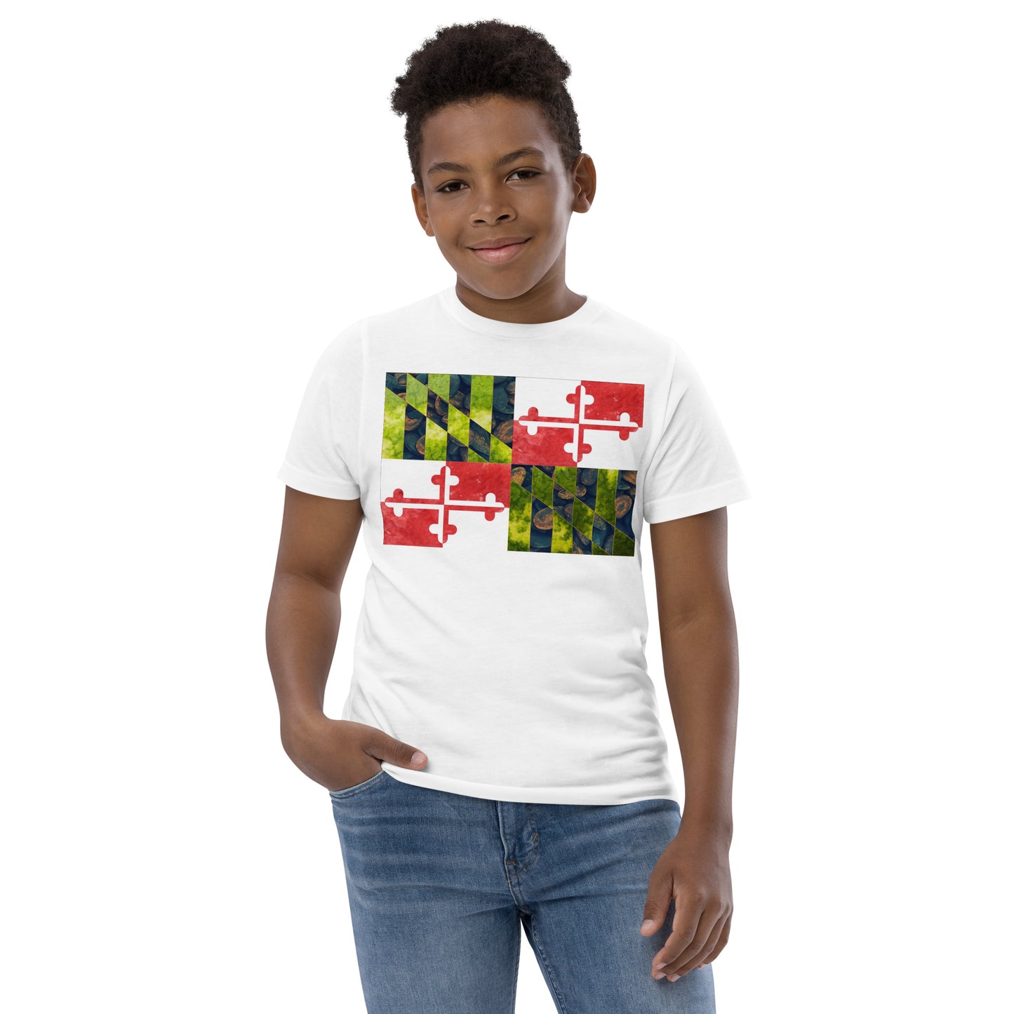 Watermelon MD Flag Youth jersey t-shirt