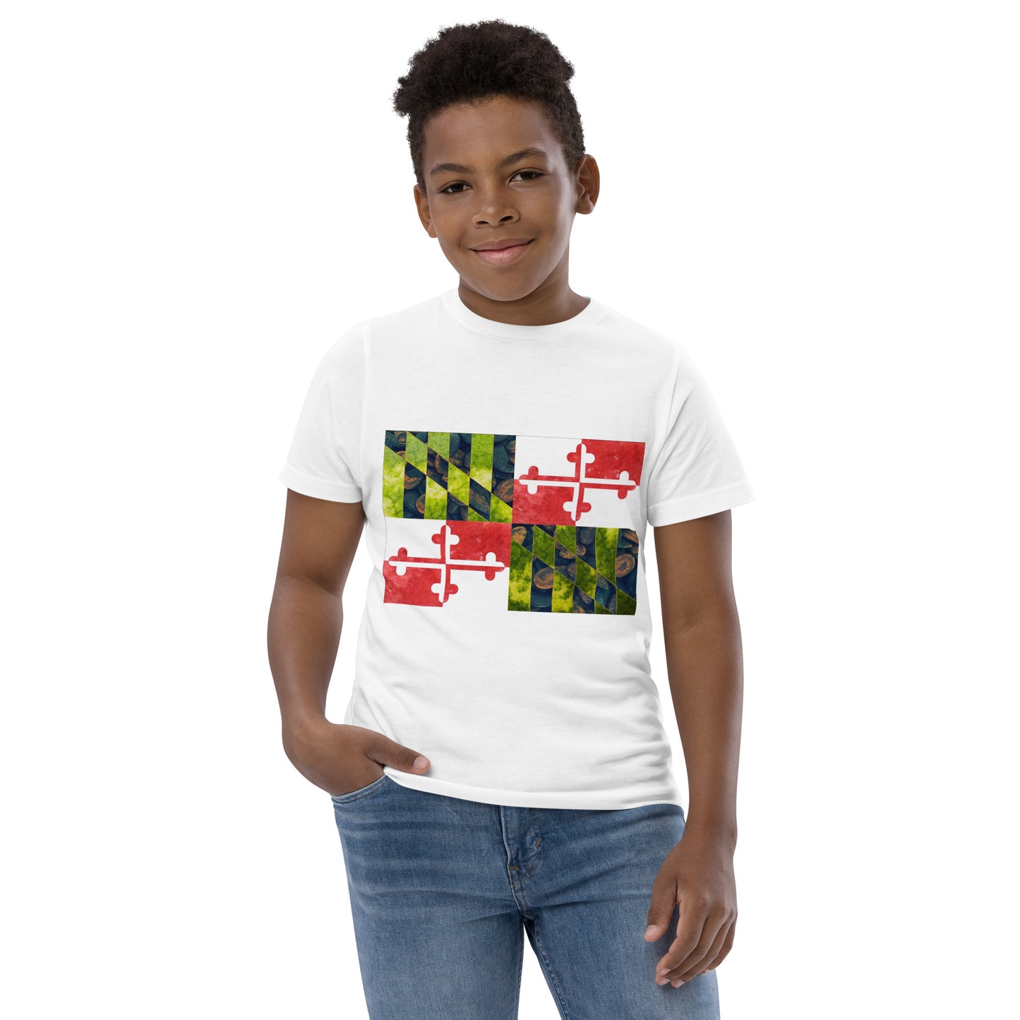 Watermelon MD Flag Youth jersey t-shirt