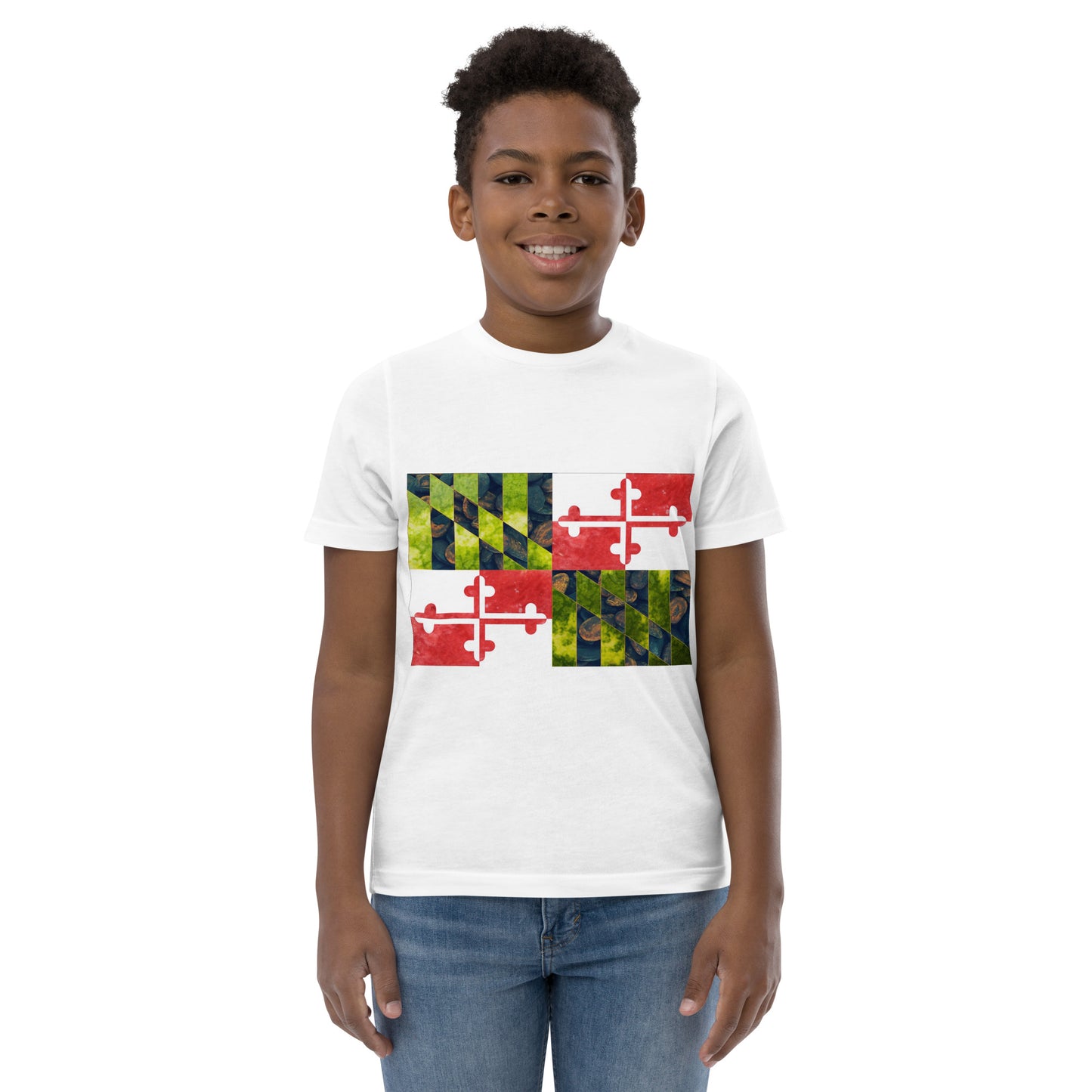 Watermelon MD Flag Youth jersey t-shirt