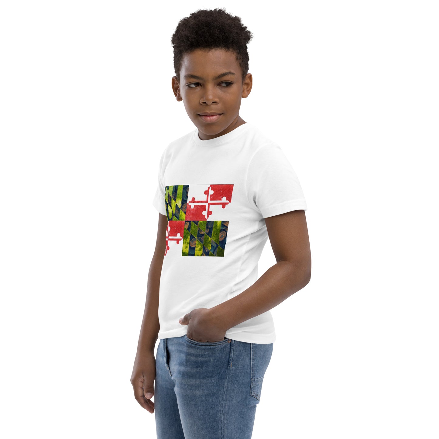 Watermelon MD Flag Youth jersey t-shirt