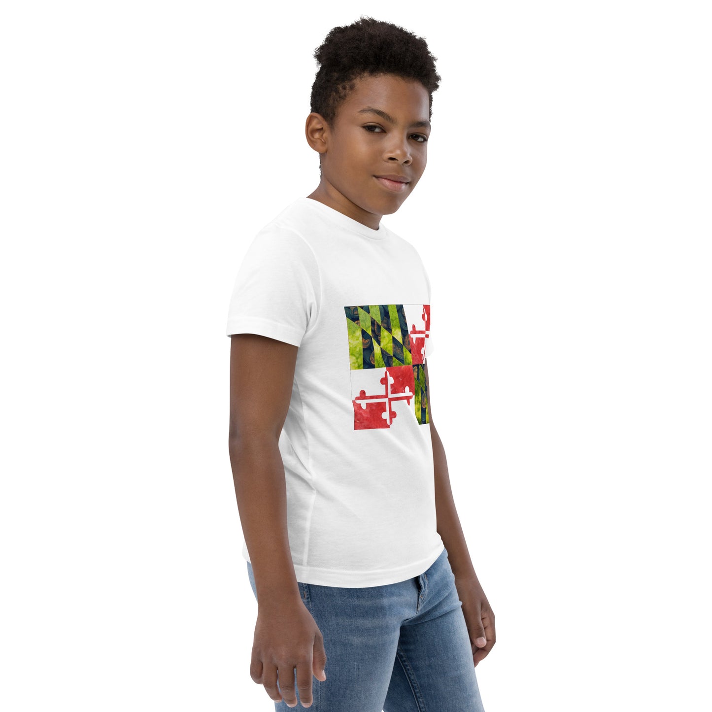 Watermelon MD Flag Youth jersey t-shirt